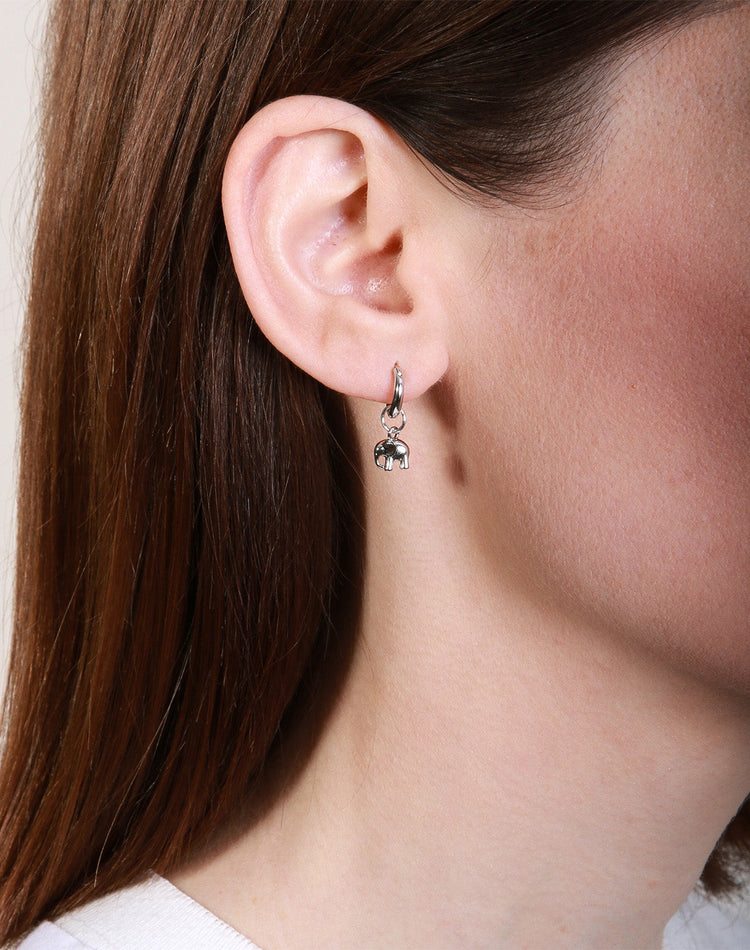 Amana Mini Earring Charm in Silver
